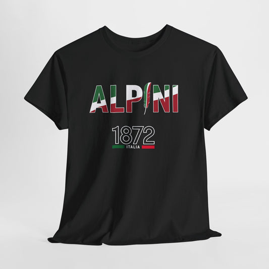 Maglietta Alpini, Alpini Italiani, Esercito Italiano,, Vintage Style Shirt, ALPINI 1872, Montagna Alpina, Tricolore Italiano
