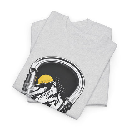 Rock Climbing Shirt, Mountain Graphic T-Shirt, Hiking Adventure Tee, Outdoor Sports Shirt, Climber Gift Idea