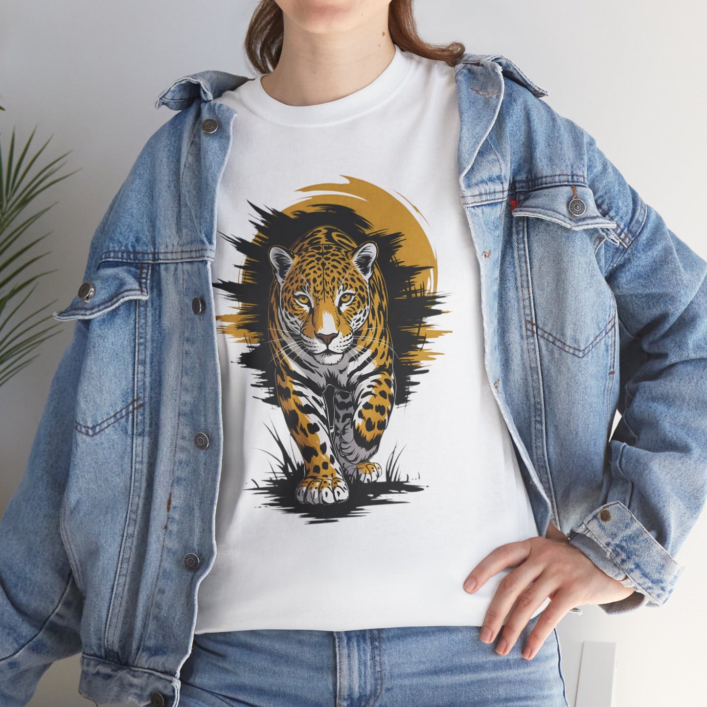 Jaguar Graphic T-Shirt — Big Cat Spirit Animal Tee