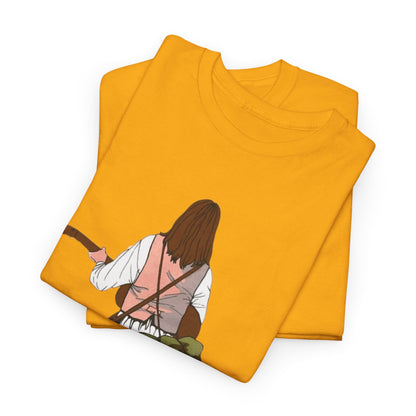 T-shirt Il Vagabondo: vintage anni 80 in cotone pesante. Stile retrò autentico.