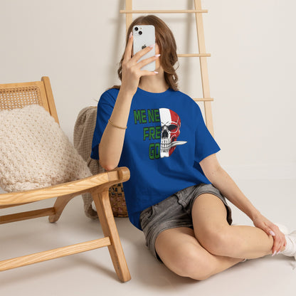 Maglietta Arditi "Me Ne Frego" - T-Shirt Patriottica con Teschio Tricolore