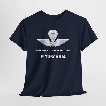 Paracadutisti Reggimento Tuscania Emblema T-Shirt | 1 Tuscania Paratrooper