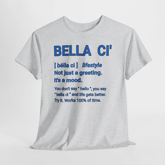 Maglietta Dizionario Romano, Maglietta divertente Vocaboli e sostantivi Romani, modi di dire Romaneschi, Bella Cì