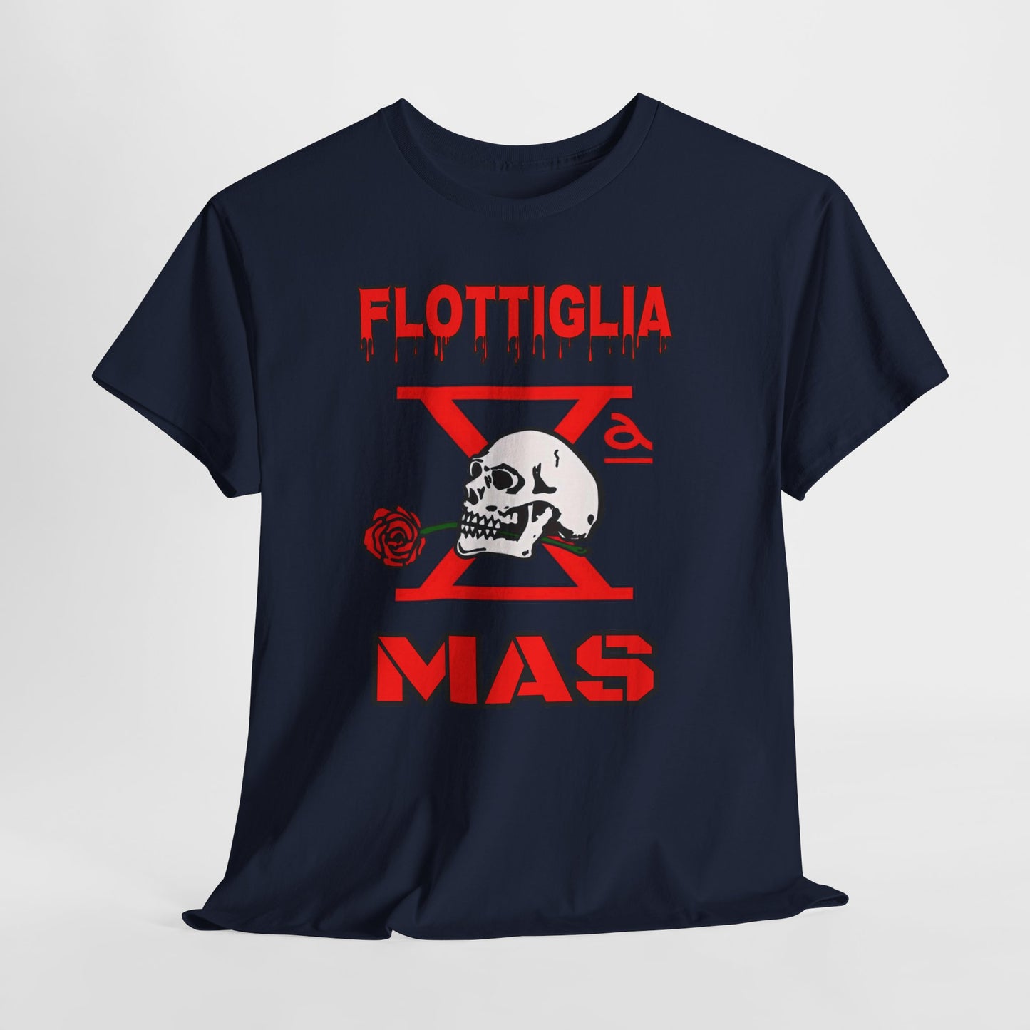 Maglietta Decima Flottiglia MAS - Flottiglia X Mas Design, Marina Militare Corpo Speciale, Marina Italiana