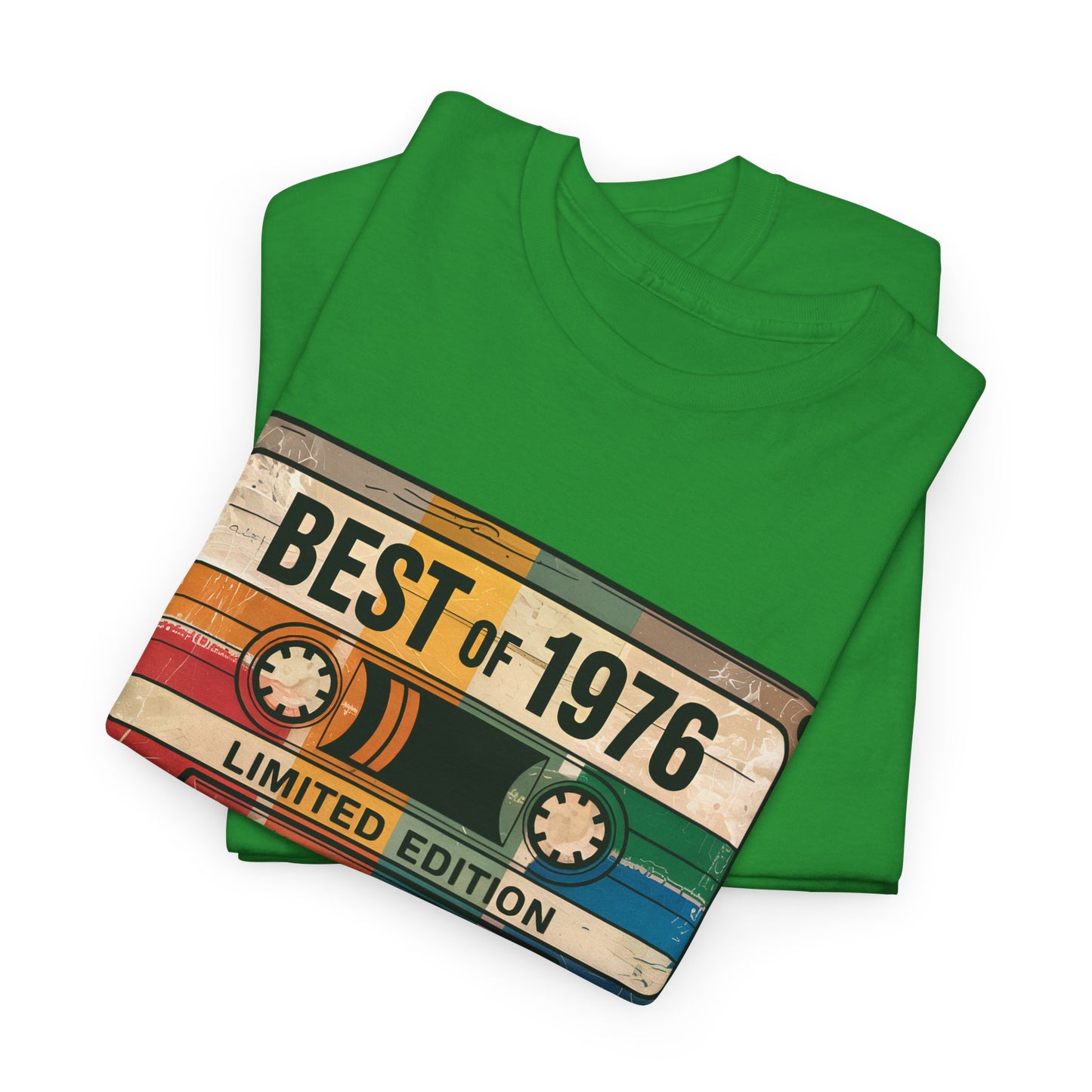 1976 Vintage Cassette 50th Birthday T-Shirt - Limited Edition Retro Bday Tee