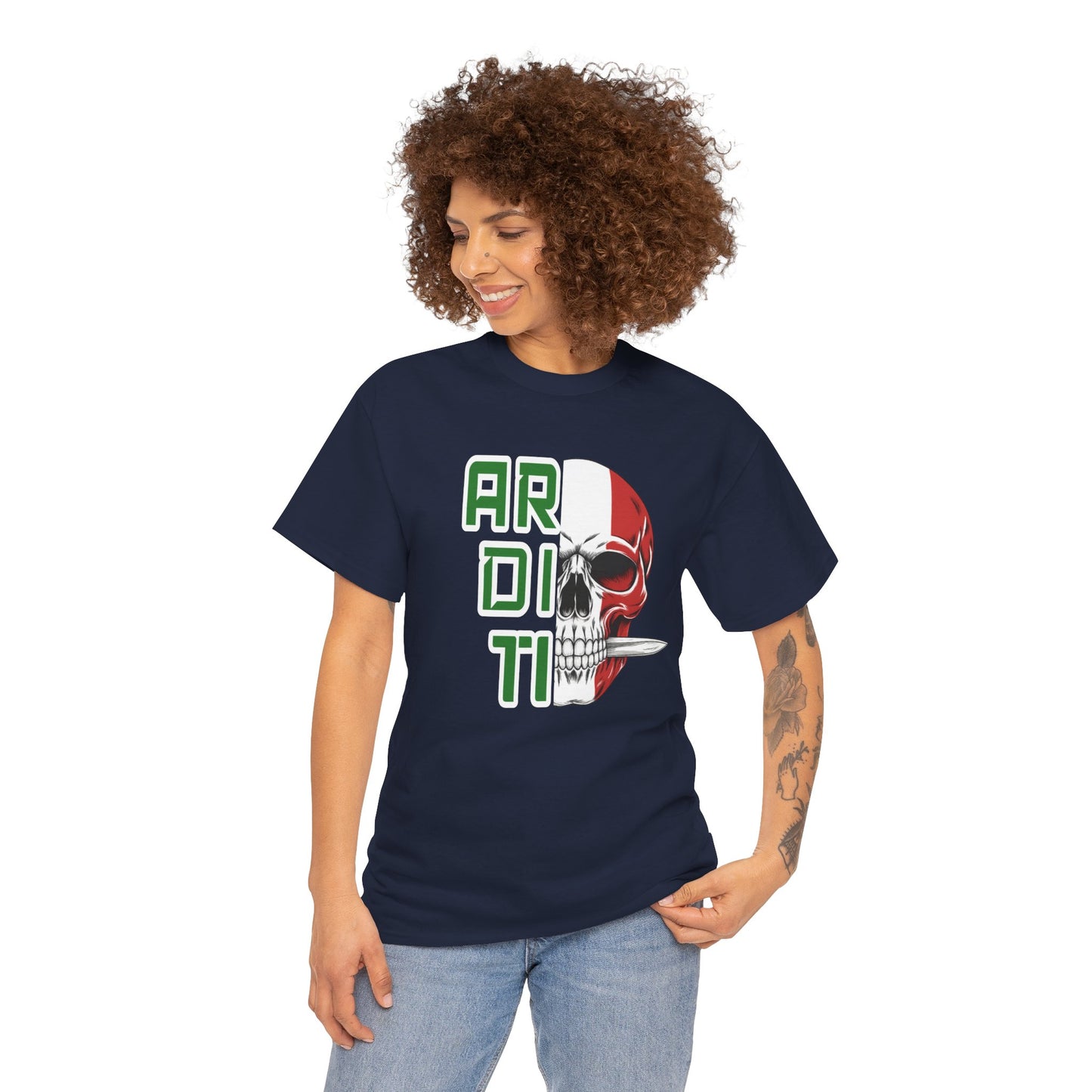 Maglietta Paracadutisti, Maglietta Arditi, Paracadutisti Arditi, Unisex Heavy Cotton T-Shirt Teschio, Shirt Paracadutisti incursori