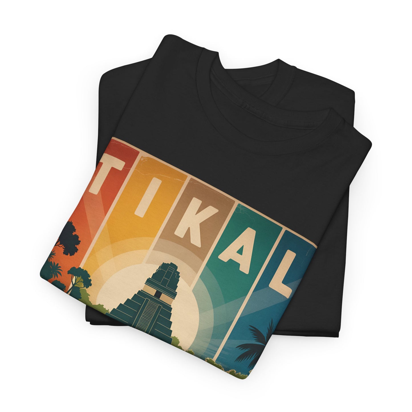 Tikal Jaguar T-Shirt — Guatemala Petén Animal Design