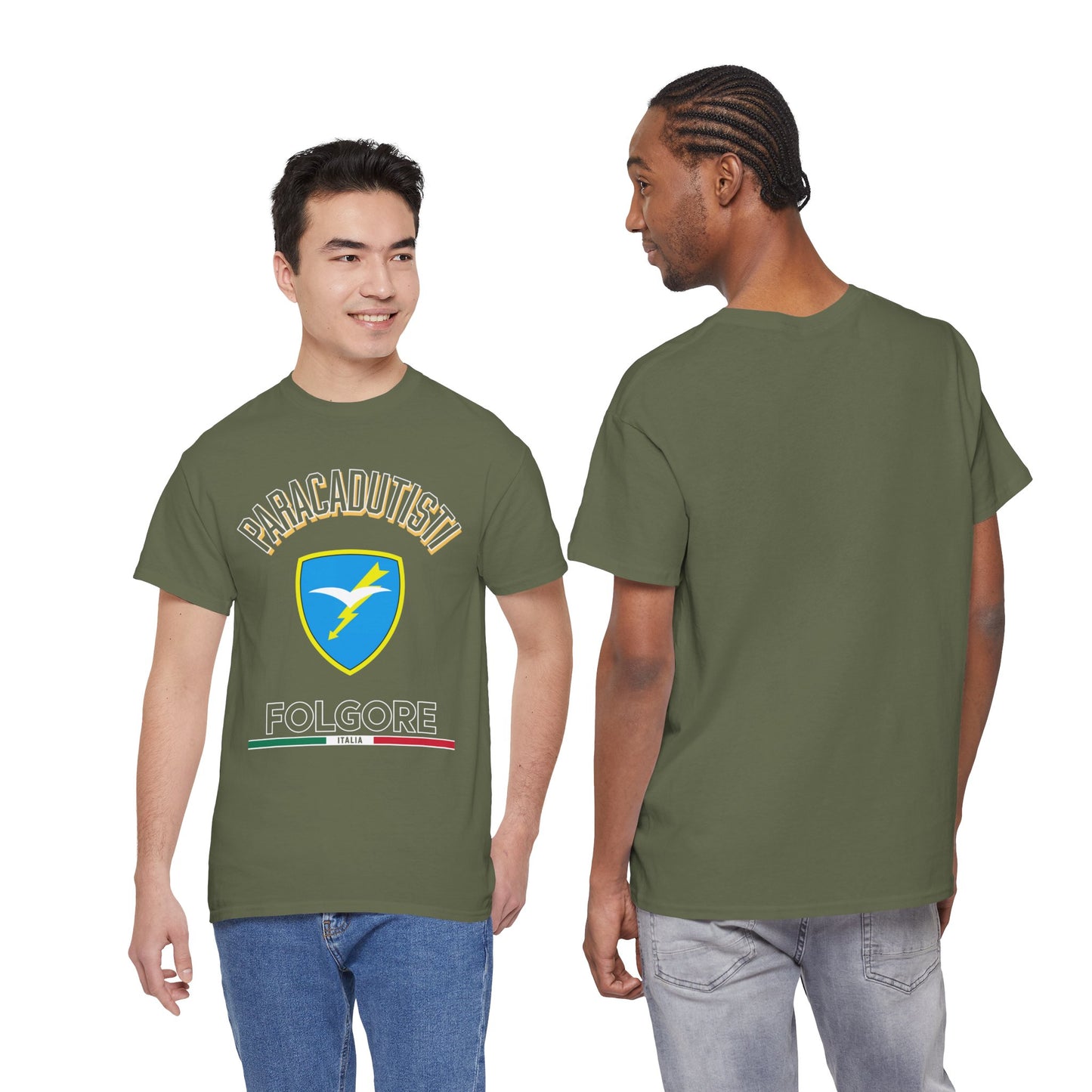 Folgore Paratroopers T-Shirt, Vintage Folgore Paratroopers Tee, Paratrooper T-Shirt, Military Shirt, Italy Inspired, Paratroopers 