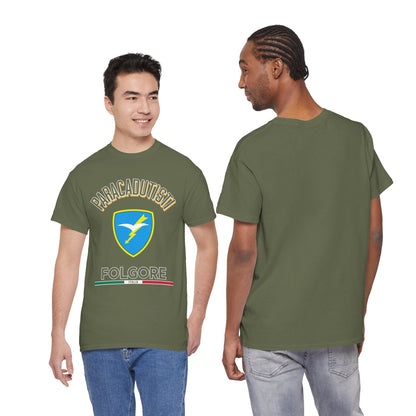 Folgore Paratroopers T-Shirt, Vintage Folgore Paratroopers Tee, Paratrooper T-Shirt, Military Shirt, Italy Inspired, Paratroopers 