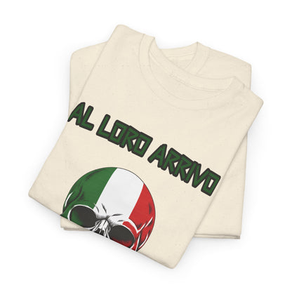 Maglietta Arditi Italiani | T-Shirt Teschio Tricolore Pugnale | Idea Regalo Storia Militare