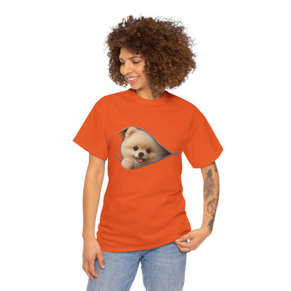 Pomeranian Dog Vintage T-Shirt | Pomerania Tee, Maglietta vintage con cane Pomerania, simpatica maglietta con Pomerania