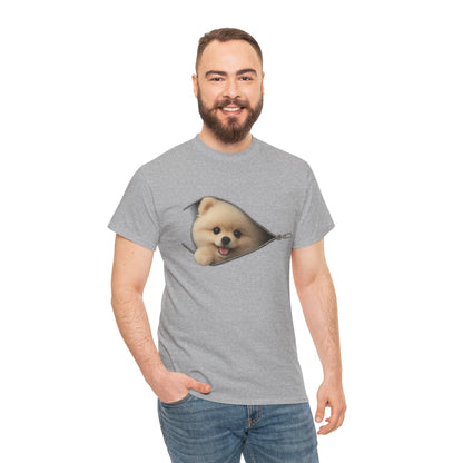 Pomeranian Dog Vintage T-Shirt | Pomerania Tee, Maglietta vintage con cane Pomerania, simpatica maglietta con Pomerania