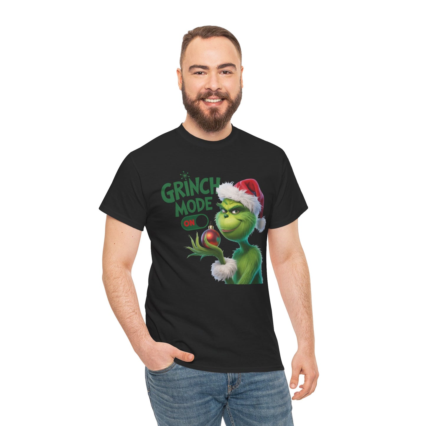 T-shirt Grinch Natale 2025 - Maglietta Divertente Natalizia Famiglia Holiday Tee