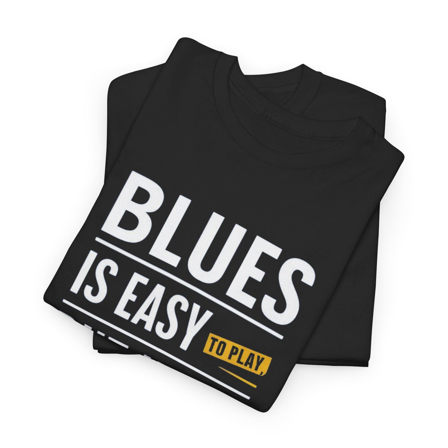 Blues Music Tee - Jimi Hendrix Quote Graphic T-Shirt for Music Lovers