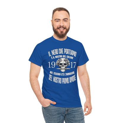 Maglietta Arditi 1917, T-Shirt Vintage Uomo Donna con Teschio, Grafica Storica Militare, Idea Regalo
