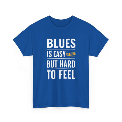 Blues Music Tee - Jimi Hendrix Quote Graphic T-Shirt for Music Lovers