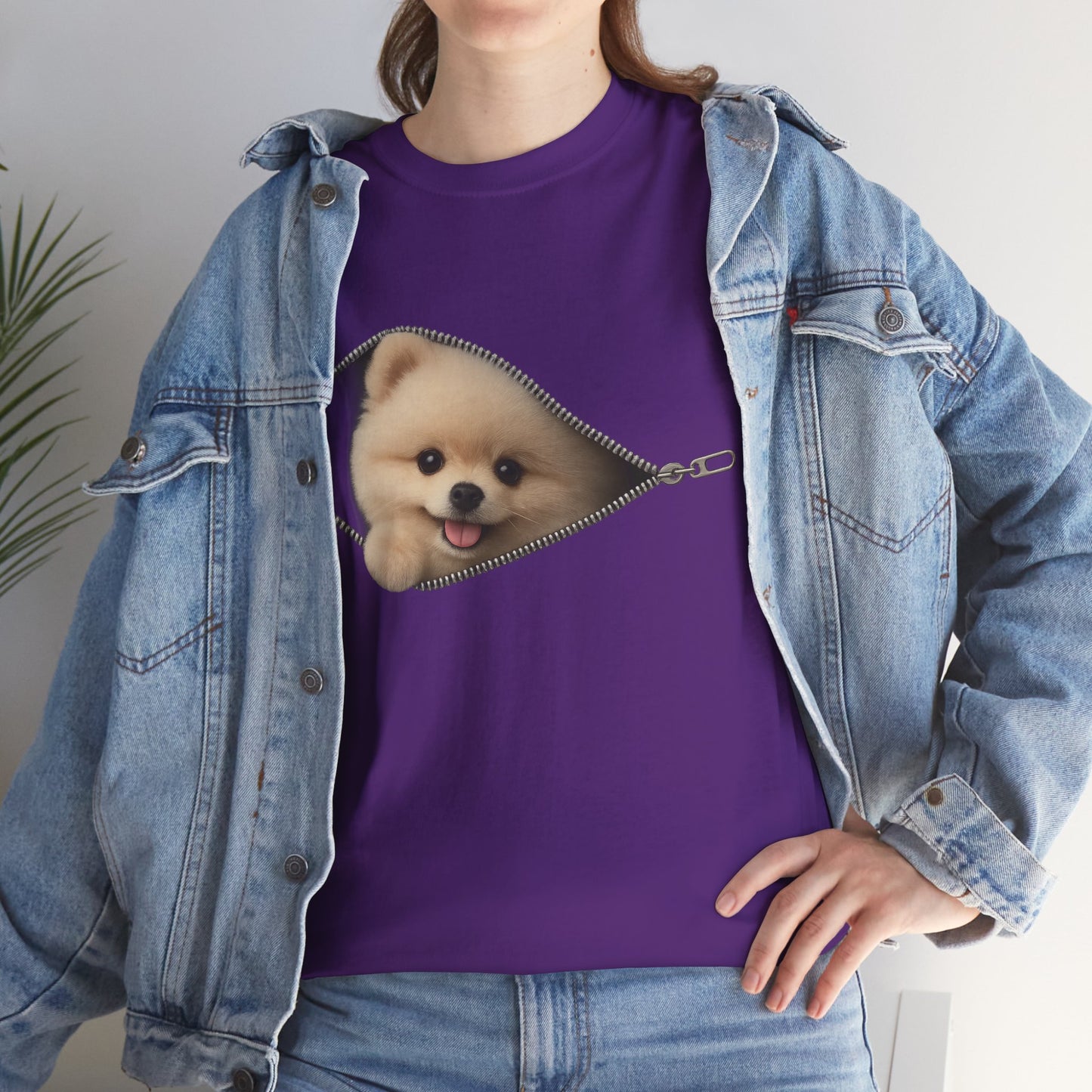 Pomeranian Dog Vintage T-Shirt | Pomerania Tee, Maglietta vintage con cane Pomerania, simpatica maglietta con Pomerania