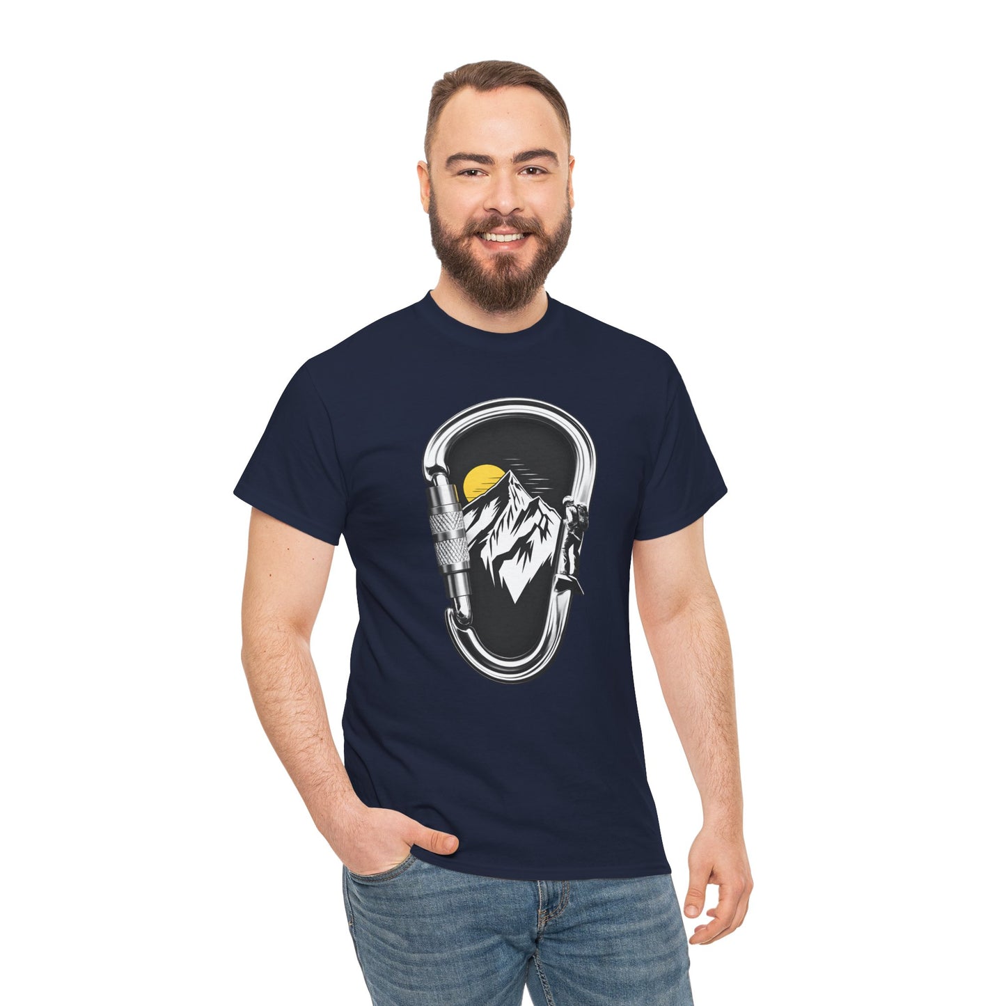 Rock Climbing Shirt, Mountain Graphic T-Shirt, Hiking Adventure Tee, Outdoor Sports Shirt, Climber Gift Idea