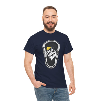 Rock Climbing Shirt, Mountain Graphic T-Shirt, Hiking Adventure Tee, Outdoor Sports Shirt, Climber Gift Idea