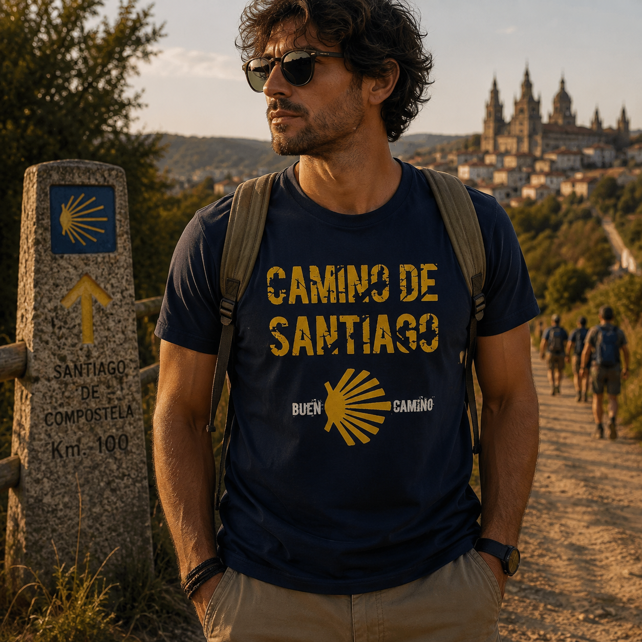 Camino de Santiago T-Shirt | Buen Camino — Pilgrim Tee St. James Way