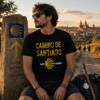 Camino de Santiago T-Shirt | Buen Camino — Pilgrim Tee St. James Way