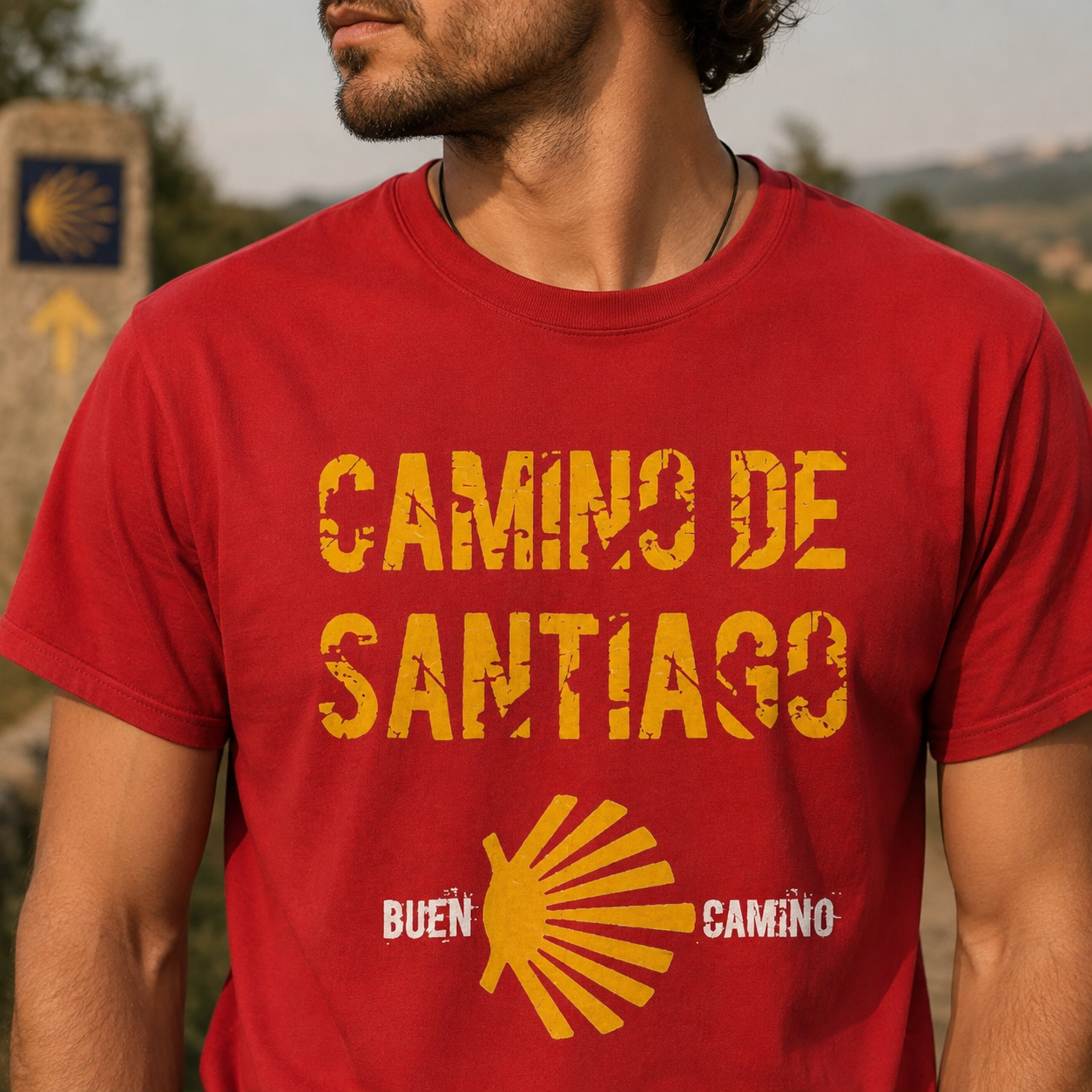 Camino de Santiago T-Shirt | Buen Camino — Pilgrim Tee St. James Way