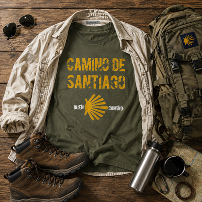 Camino de Santiago T-Shirt | Buen Camino — Pilgrim Tee St. James Way