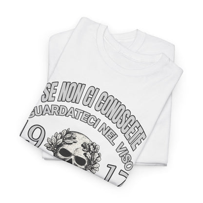 T-Shirt Arditi 1917 Me Ne Frego Militaria Italiana Grande Guerra Teschio