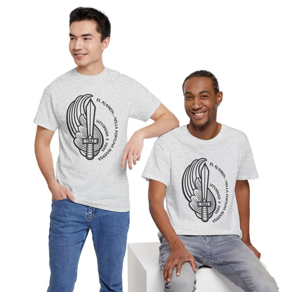 T-Shirt Paracadutisti Folgore El Alamein | Stemma 1942 Pugnale Alato