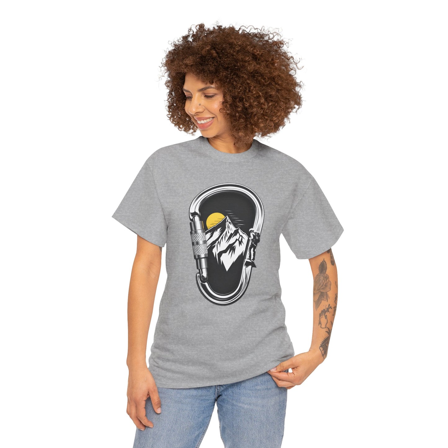 Rock Climbing Shirt, Mountain Graphic T-Shirt, Hiking Adventure Tee, Outdoor Sports Shirt, Climber Gift Idea