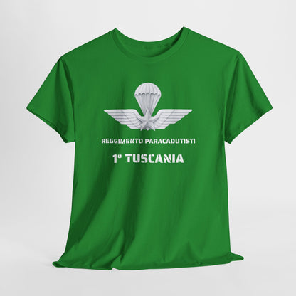 Paracadutisti Reggimento Tuscania Emblema T-Shirt | 1 Tuscania Paratrooper