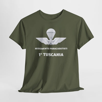 Paracadutisti Reggimento Tuscania Emblema T-Shirt | 1 Tuscania Paratrooper
