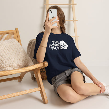 The Pork Face Funny Pig Parody T-Shirt | Pig Lover Graphic Tee