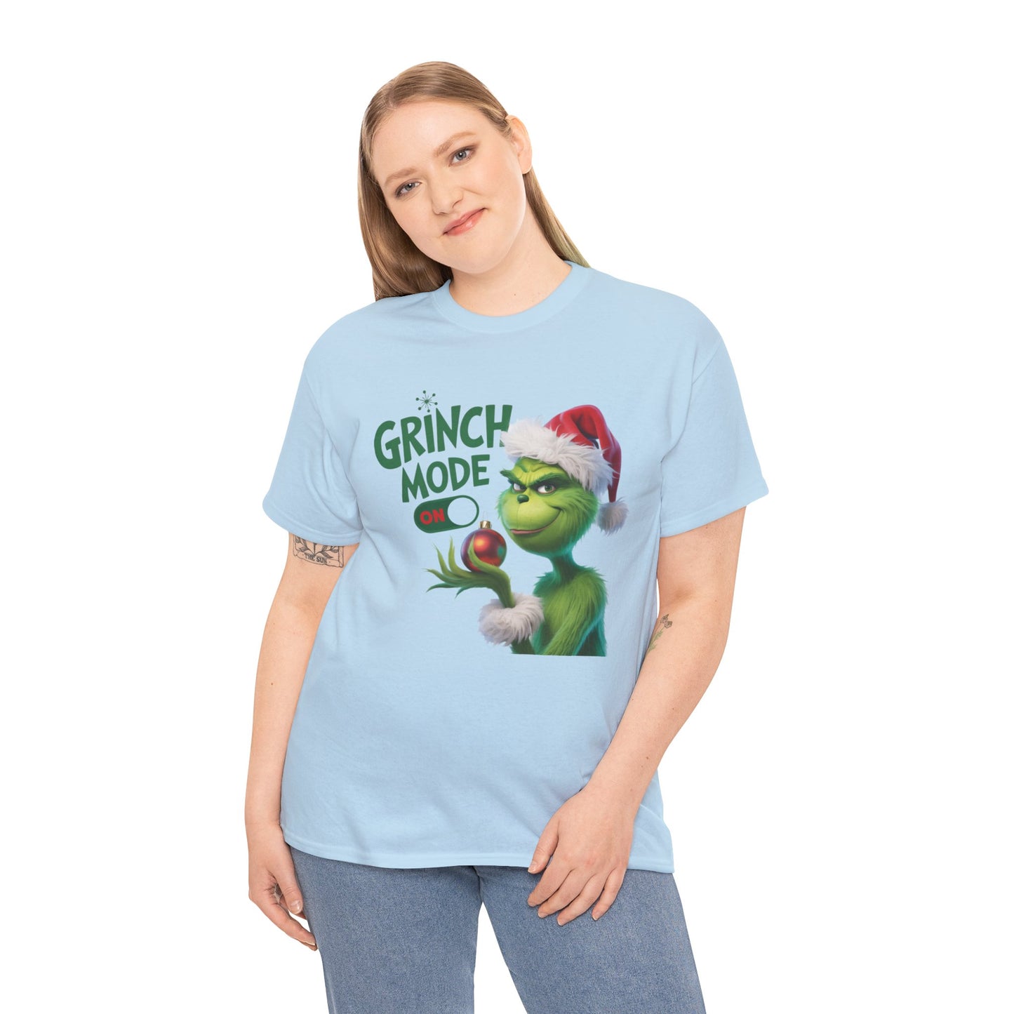 T-shirt Grinch Natale 2025 - Maglietta Divertente Natalizia Famiglia Holiday Tee