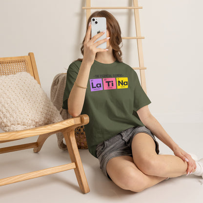 La Ti Na Shirt for Latina Women, Funny Latina Pride Tee, Hispanic Graphic T-Shirt, Latina Gift, Cute Spanish Style Shirt, Unisex Tee