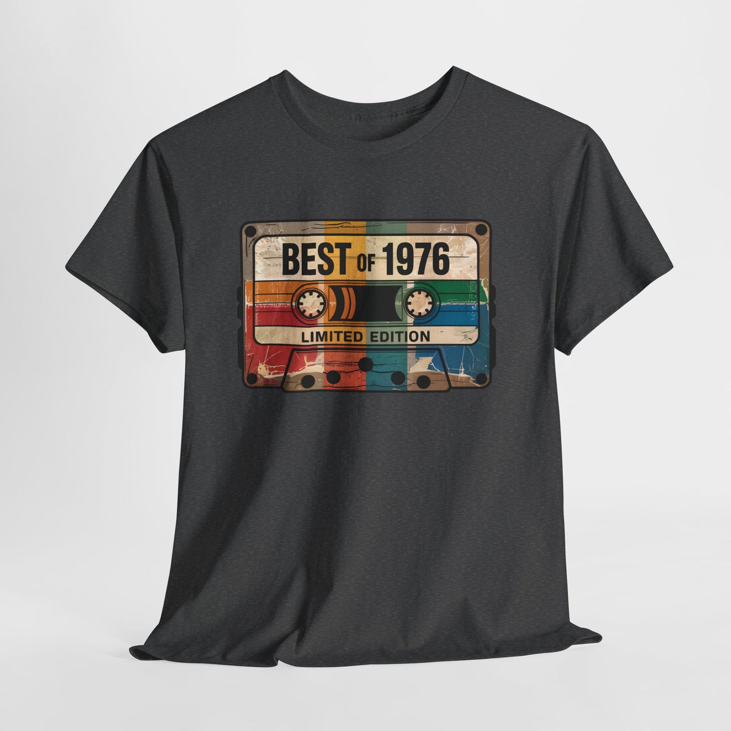 1976 Vintage Cassette 50th Birthday T-Shirt - Limited Edition Retro Bday Tee