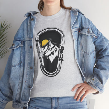 Rock Climbing Shirt, Mountain Graphic T-Shirt, Hiking Adventure Tee, Outdoor Sports Shirt, Climber Gift Idea