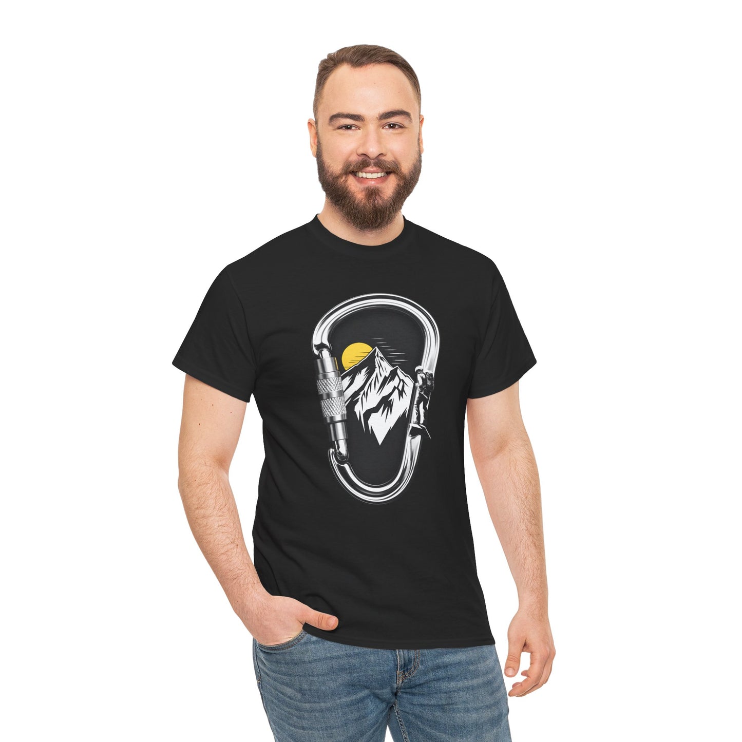 Rock Climbing Shirt, Mountain Graphic T-Shirt, Hiking Adventure Tee, Outdoor Sports Shirt, Climber Gift Idea