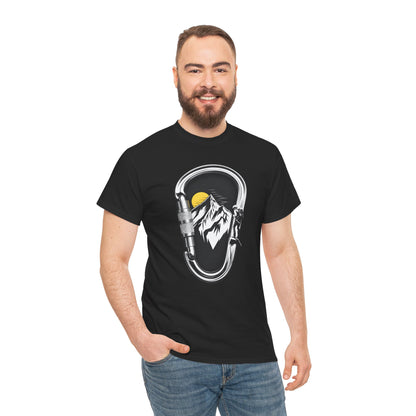 Rock Climbing Shirt, Mountain Graphic T-Shirt, Hiking Adventure Tee, Outdoor Sports Shirt, Climber Gift Idea