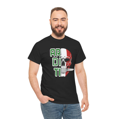 Maglietta Paracadutisti, Maglietta Arditi, Paracadutisti Arditi, Unisex Heavy Cotton T-Shirt Teschio, Shirt Paracadutisti incursori