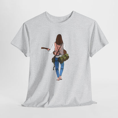 T-shirt Il Vagabondo: vintage anni 80 in cotone pesante. Stile retrò autentico.