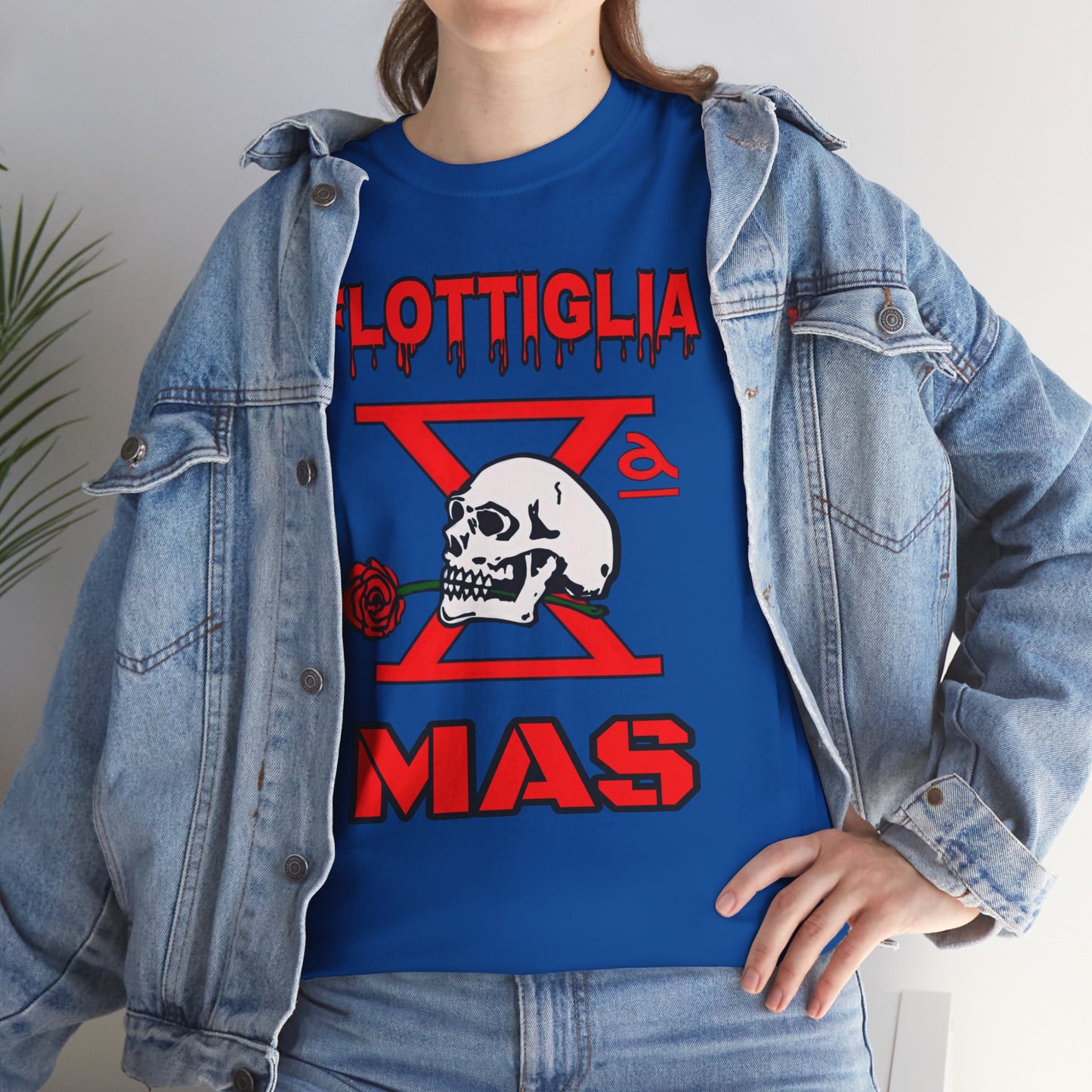 Maglietta Decima Flottiglia MAS - Flottiglia X Mas Design, Marina Militare Corpo Speciale, Marina Italiana