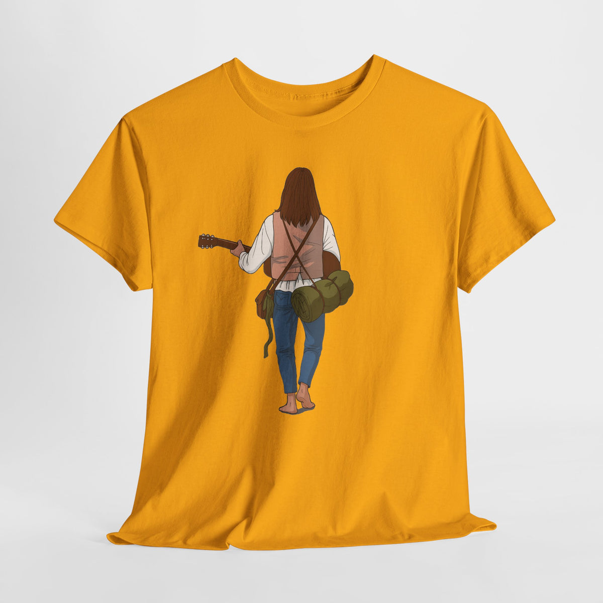 T-Shirt Il Vagabondo | Maglietta Vintage Anni 80 Retrò | Cotone Pesante | Idea Regalo