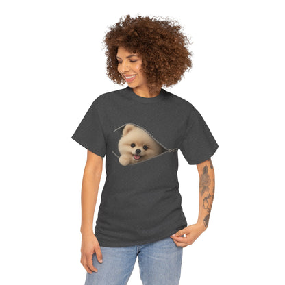 Pomeranian Dog Vintage T-Shirt | Pomerania Tee, Maglietta vintage con cane Pomerania, simpatica maglietta con Pomerania