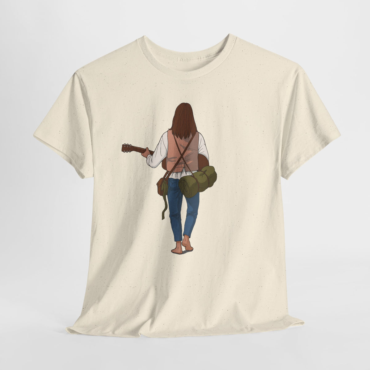 T-Shirt Il Vagabondo | Maglietta Vintage Anni 80 Retrò | Cotone Pesante | Idea Regalo