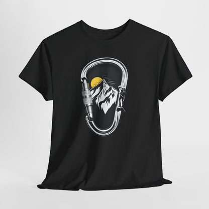 Rock Climbing Shirt, Mountain Graphic T-Shirt, Hiking Adventure Tee, Outdoor Sports Shirt, Climber Gift Idea
