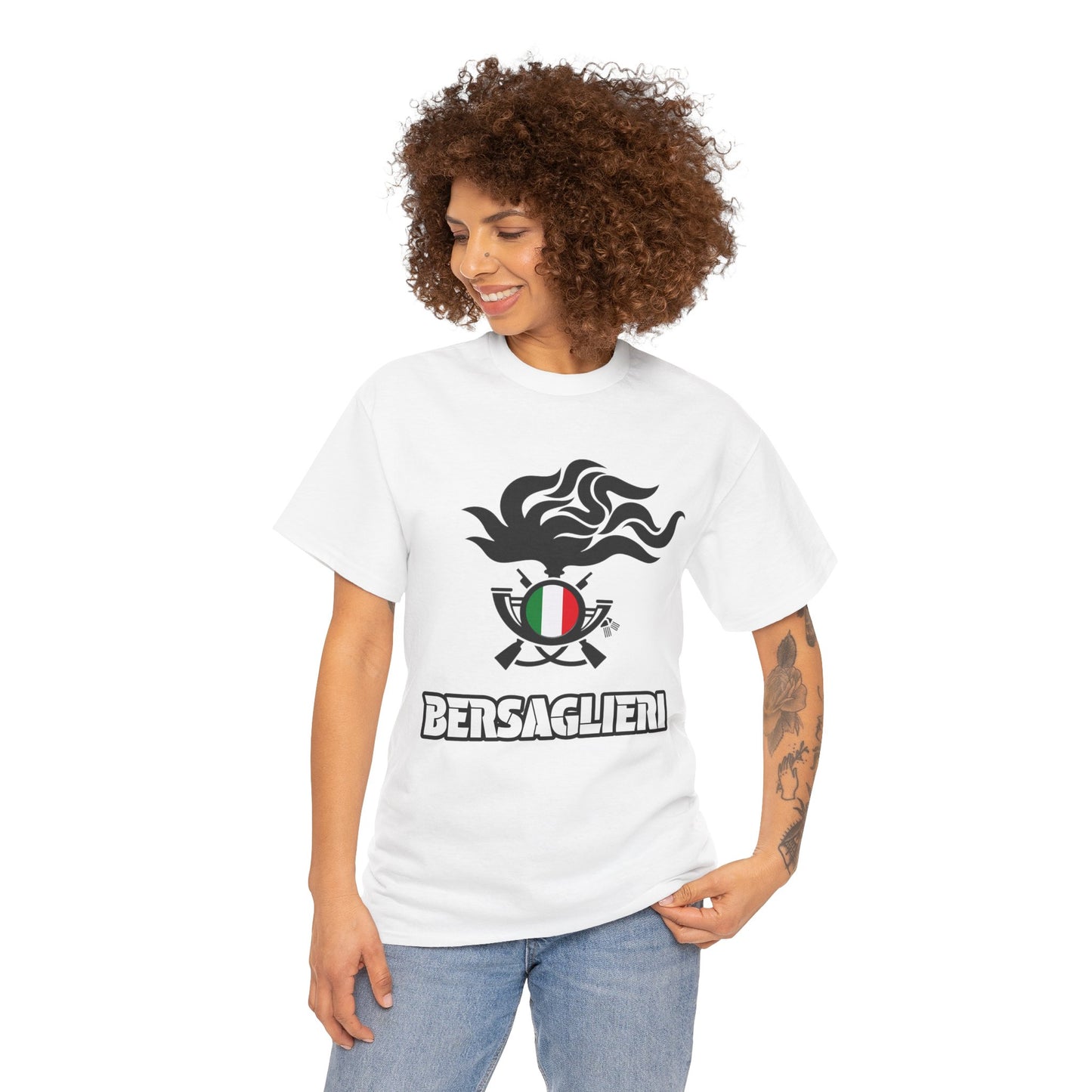 Maglietta Bersaglieri, Bersagliere Italiano, Esercito Italiano, Corpo Bersaglieri, Italia, Cappello Piumato