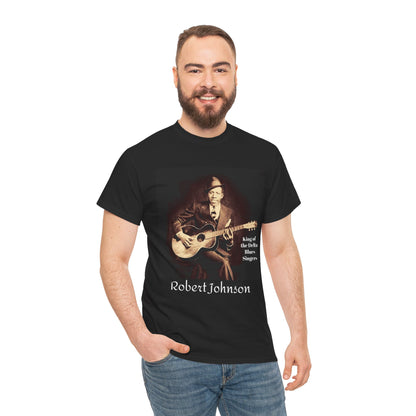 Robert Johnson King of the Blues T-shirt | Music Lover Tee, Vintage Retro Shirt