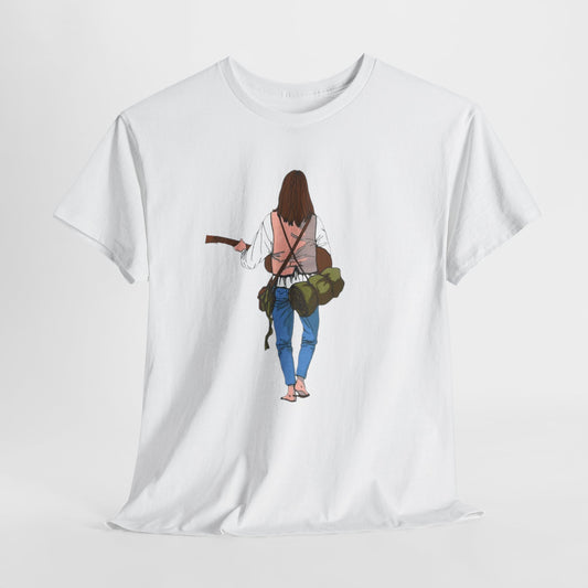 T-shirt Il Vagabondo: vintage anni 80 in cotone pesante. Stile retrò autentico.