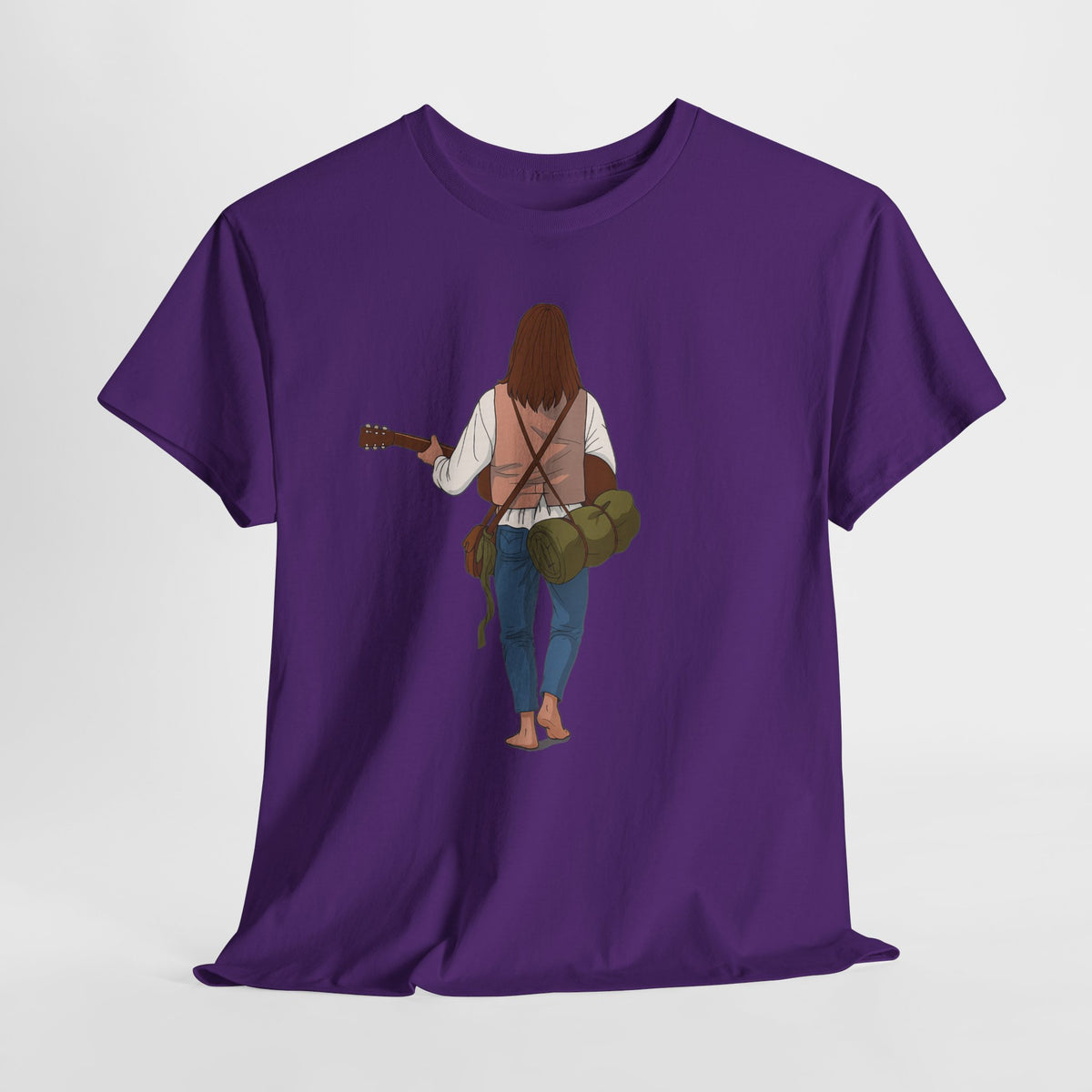 T-Shirt Il Vagabondo | Maglietta Vintage Anni 80 Retrò | Cotone Pesante | Idea Regalo